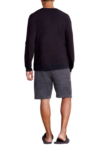 Barefoot Dreams Men's Cozychic Ultra Lite Lounge Shorts In Carbon