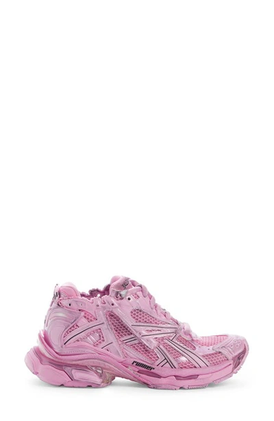 Shop Balenciaga Runner Sneaker In Pink