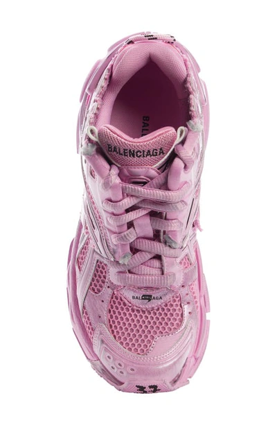 Shop Balenciaga Runner Sneaker In Pink