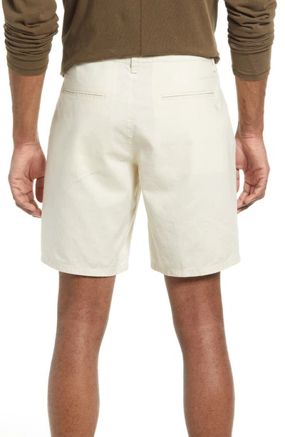 Shop Rag & Bone Perry Linen & Cotton Shorts In Turtledove