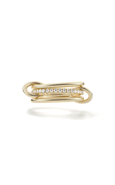 Shop Spinelli Kilcollin Women's Sonny 18k Yellow Gold Diamond Ring