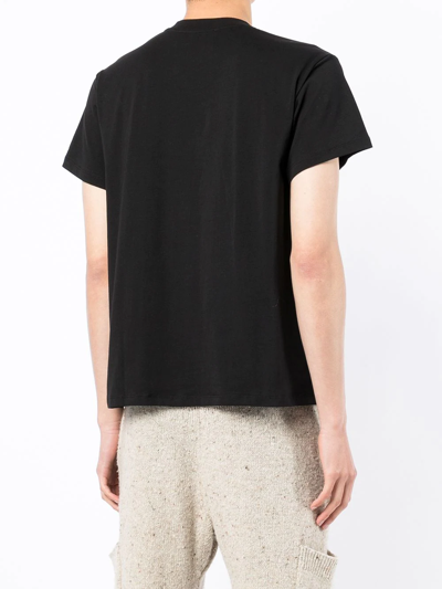 Natasha Zinko Graphic-print Short-sleeved T-shirt In Black