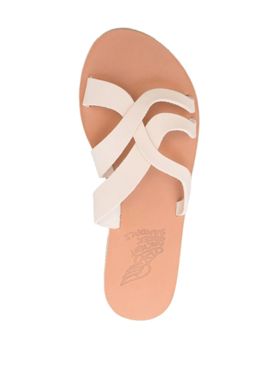 Shop Ancient Greek Sandals Sparti Strap Sandals In White