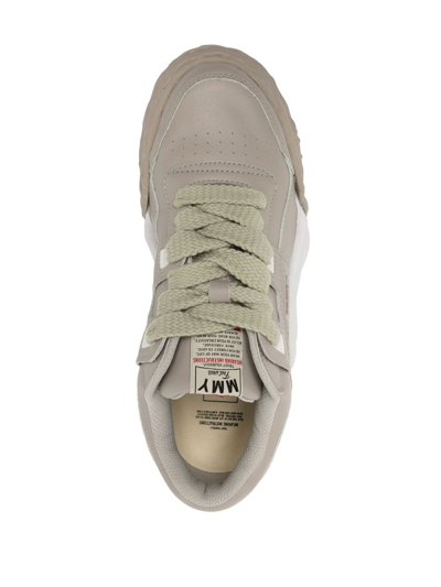 Miharayasuhiro Original Sole Lace-up Sneakers In Grey