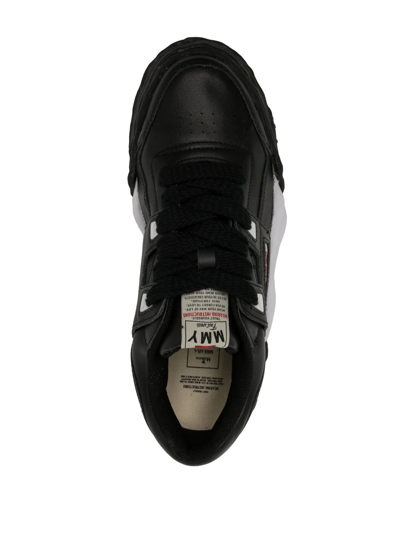 Shop Miharayasuhiro Parker Original Sole Sneakers In Black