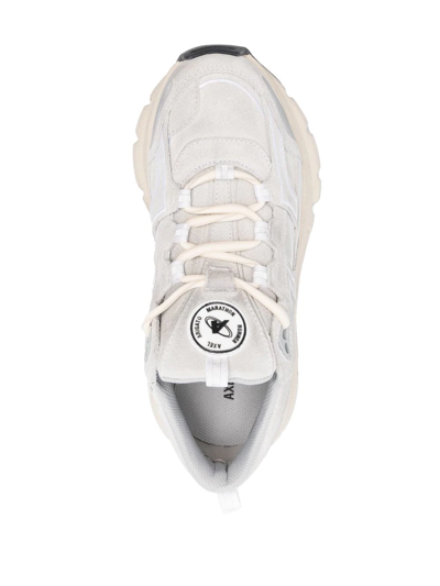 Shop Axel Arigato Side Logo-print Sneakers In Grey