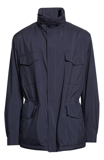 Shop Loro Piana Traveller Windmate® Jacket In W000-blue Navy