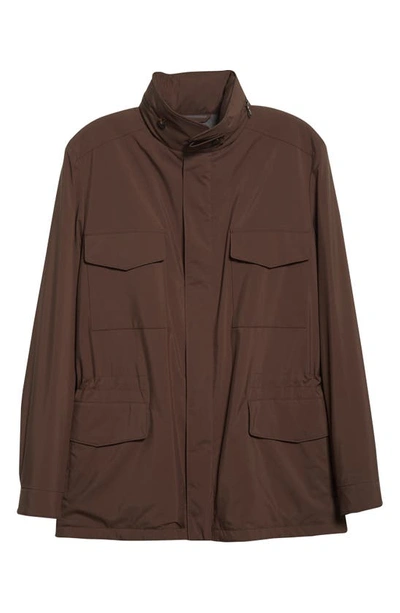 Shop Loro Piana Traveller Windmate® Jacket In Raw Umber