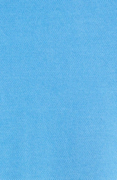 Shop Loro Piana Cotton Piqué Polo In French Blue