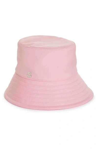 Shop Loro Piana Zita Linen Bucket Hat In Roseberry Sorbet