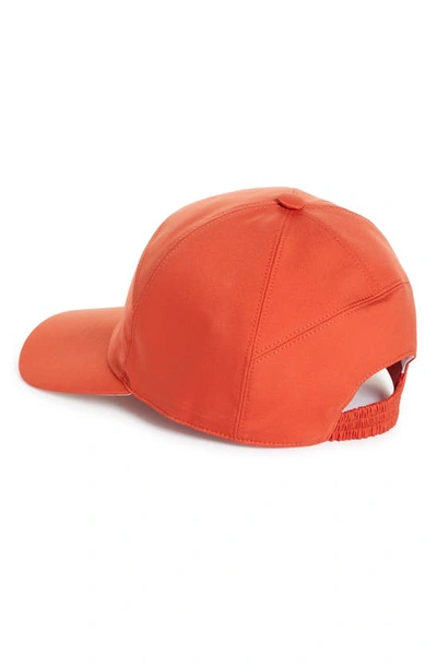 Shop Loro Piana D. Ty Storm System® Waterproof Baseball Cap In Red Fish/ White