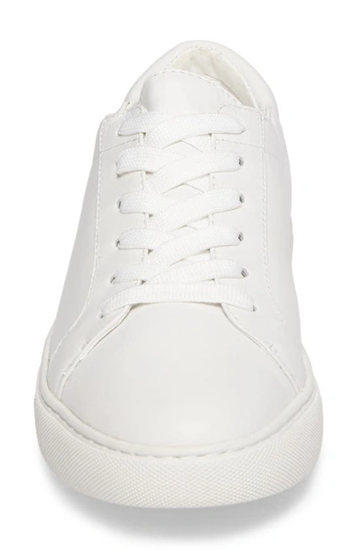 Shop Kenneth Cole New York 'kam' Sneaker In White/white Leather