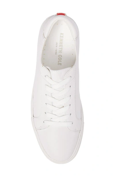 Shop Kenneth Cole New York 'kam' Sneaker In White/white Leather