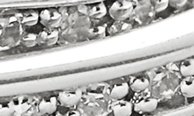Monica Vinader Sterling Silver Diamond Rolling Ring Diamond In Silver