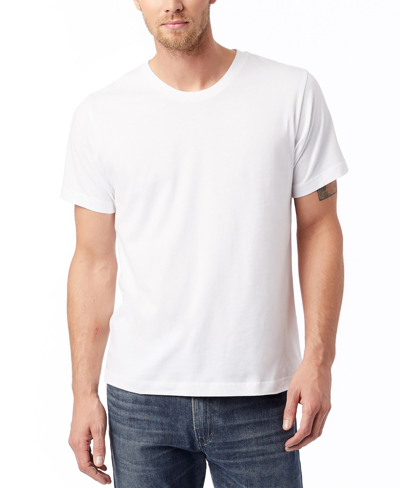 Shop Alternative Apparel Men's Short Sleeves Go-to T-shirt In White