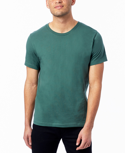 Shop Alternative Apparel Men's Short Sleeves Go-to T-shirt In Pine