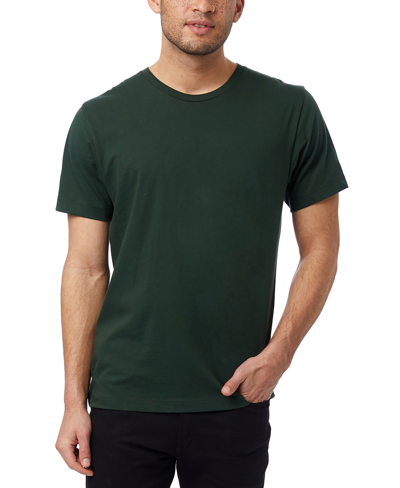 Shop Alternative Apparel Men's Short Sleeves Go-to T-shirt In Varsity Green