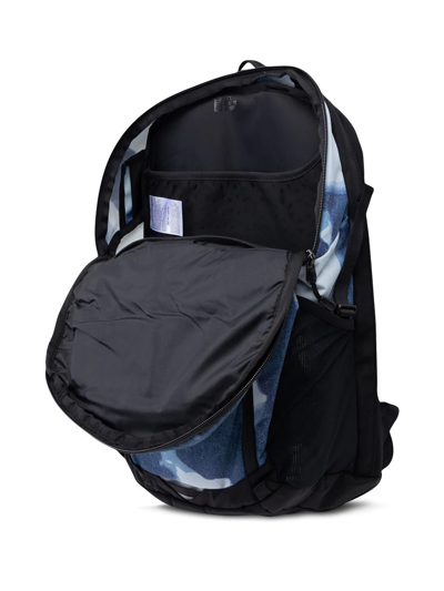 Shop Supreme X The North Face Bleached Denim Print Backpack In Blue