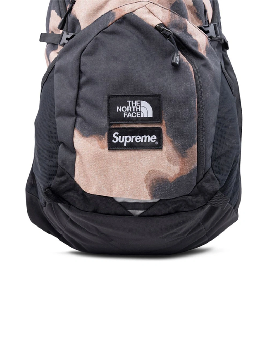Supreme X The North Face Bleach-effect Pocono Backpack In Black