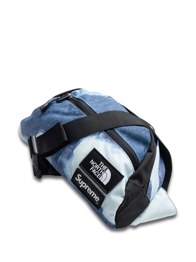 Supreme X The North Face Roo Ii Belt Bag In Blau