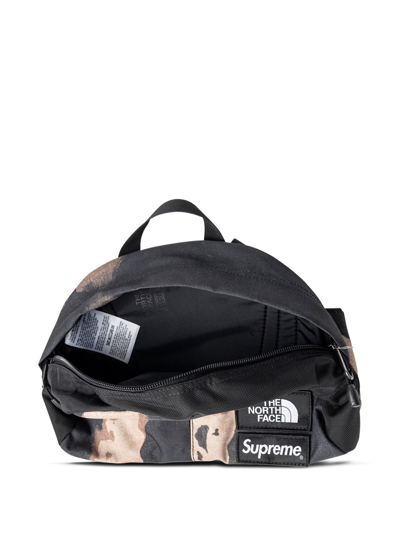 Supreme X The North Face Roo Ii Belt Bag In Brown