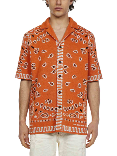 Shop Alanui Shirts Orange