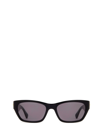 Shop Bottega Veneta Sunglasses In Black