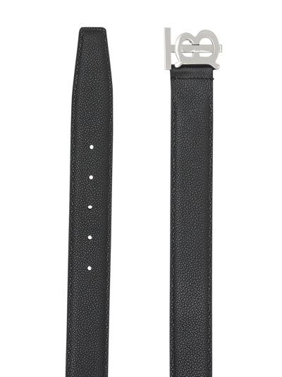 Shop Burberry Tb Leather Belt