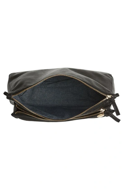 Clare V, Bags, Clare V Gosee Clutch In Black Velvet Leather