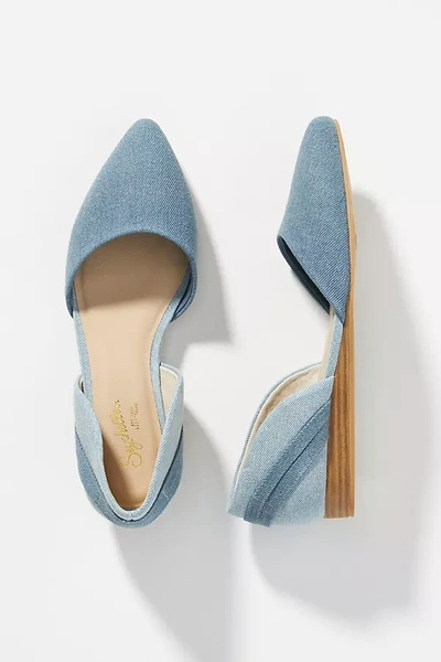 Shop Seychelles Great Escape Flats In Blue