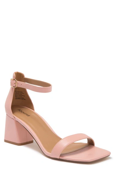 Shop Abound Finn Ankle Strap Sandal In Pink Blush