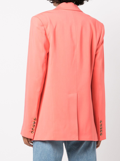 Shop A.l.c Dakota Single-breasted Jacket In Pink