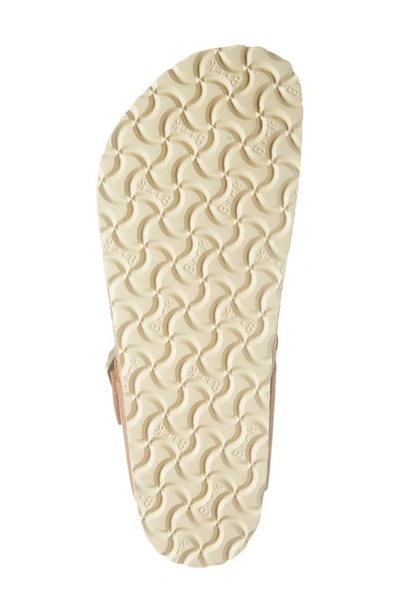 Shop Birkenstock Gizeh Braided Slide Sandal In Cognac
