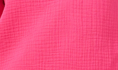 Chaus V-neck Collared Blouse In Party Pink