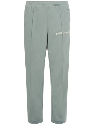 Shop Palm Angels New Slim Track Trousers In Grey