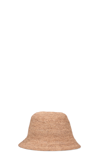 Shop Ibeliv 'andao' Bucket Hat In Neutrals