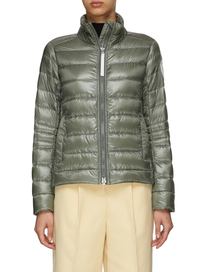 Shop Canada Goose 'cypress' Down Puffer Jacket In Green