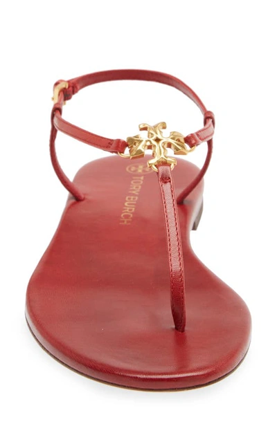 Shop Tory Burch Capri Ankle Strap Sandal In Tory Red