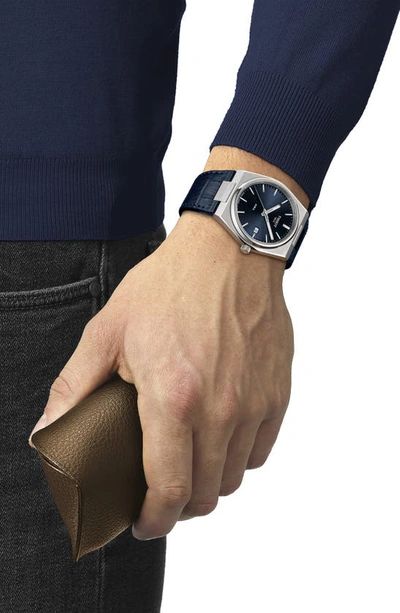 Tissot Prx Watch, 40mm In Blue