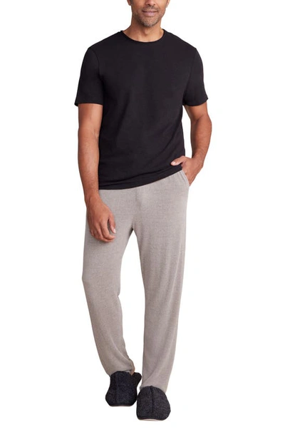 Barefoot Dreams Fleece Lounge Pants In Nickle