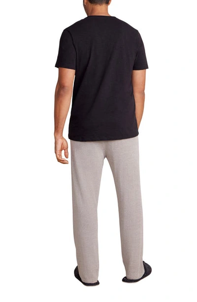 Barefoot Dreams Fleece Lounge Pants In Nickle