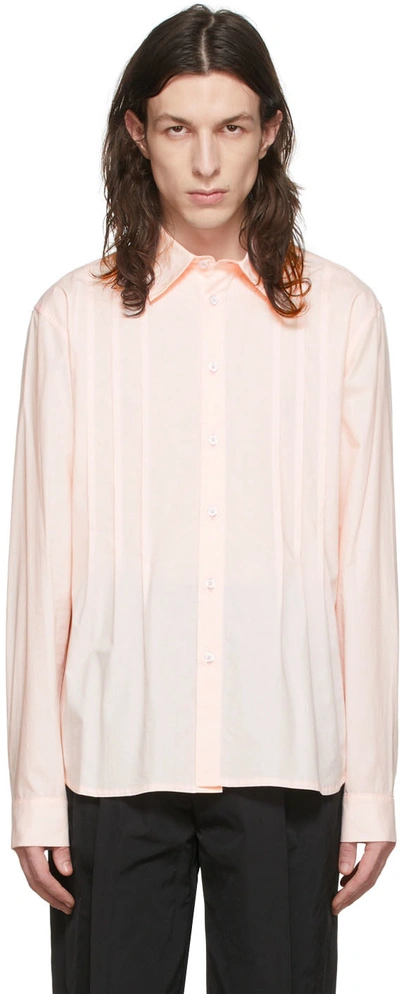 Shop Molly Goddard Pink Craig Shirt In Pale Pink