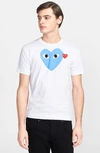 COMME DES GARÇONS Heart Print T-Shirt