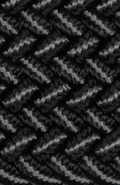 Original Penguin Classic Stretch Woven Belt In Gunmetal
