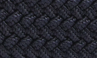 Original Penguin Classic Stretch Woven Belt In Navy