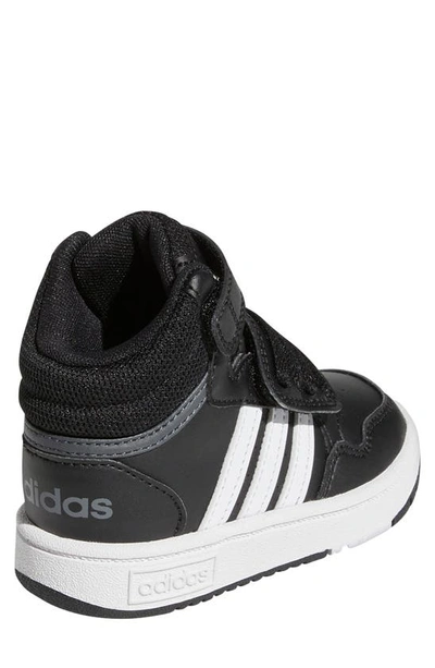 Shop Adidas Originals Hoops Mid 3.0 Sneaker In Core Black/ftwr White/grey Six