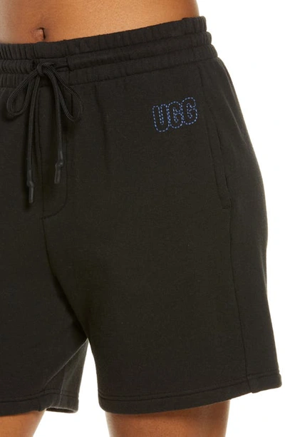 Shop Ugg Chrissy Lounge Shorts In Black