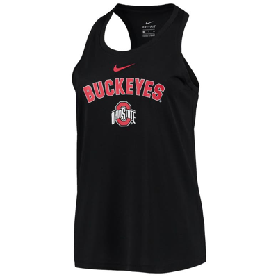 Shop Nike Black Ohio State Buckeyes Arch & Logo Classic Performance Tank Top