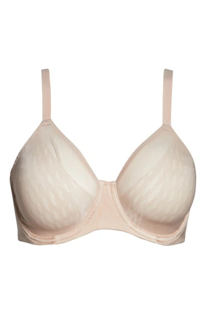 Shop Wacoal Elevated Allure Full Coverage Underwire Bra In Rose Dust