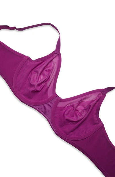 Shop Wacoal Elevated Allure Full Coverage Underwire Bra In Hollyhock